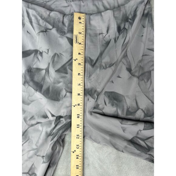 Halara Tie-Dye Yoga Flared High Waisted Pants Gray & Black Size Large - Picture 7 of 14